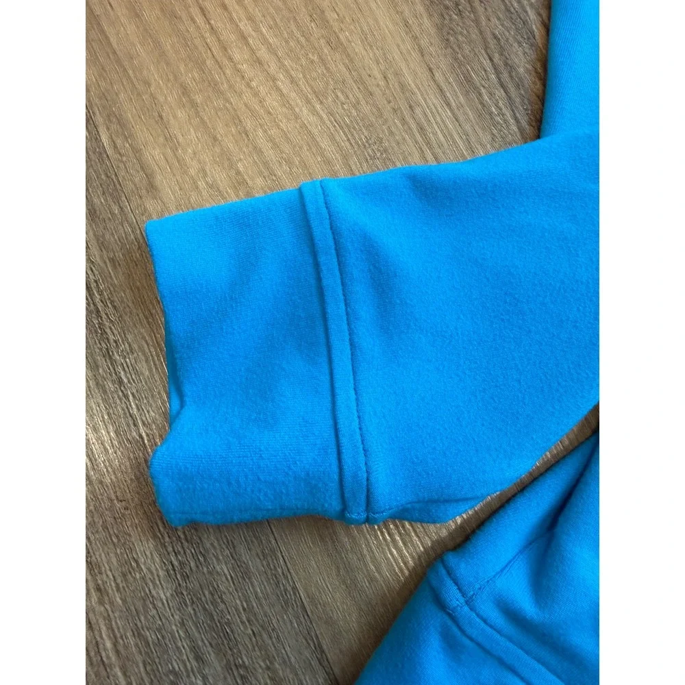 Jockey Person to Person Womens Blue Full Double Zip Mock Neck Active Jacket M